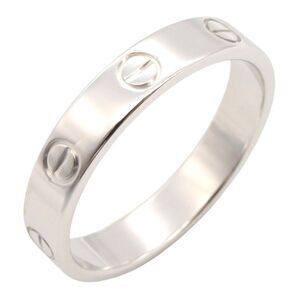 Cartier Mini Love Ring K18WG White Gold